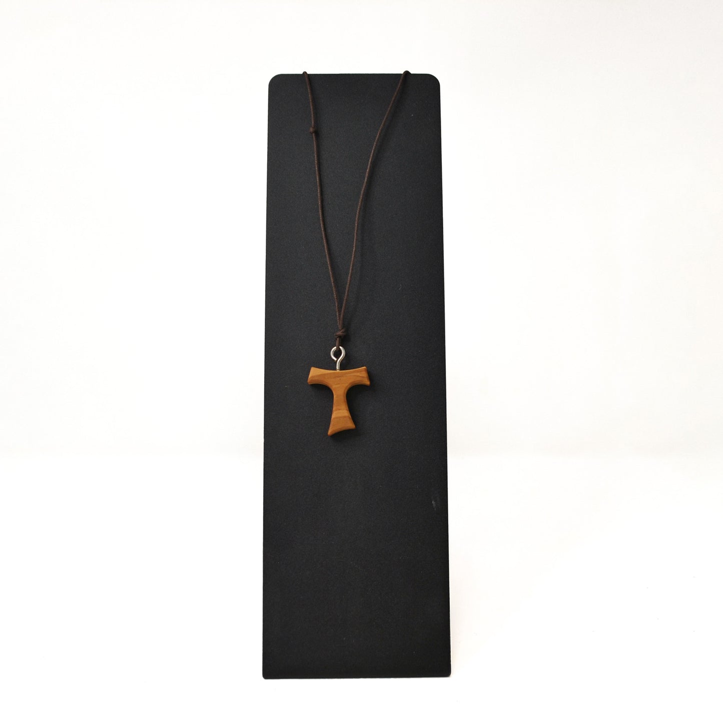 Franciscan Tau Cross in Olive Wood 
