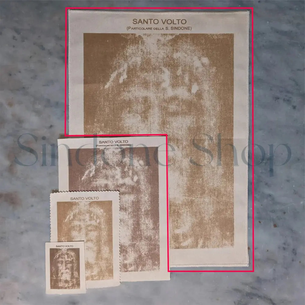 Tessuto grande Santo Volto 33x47cm