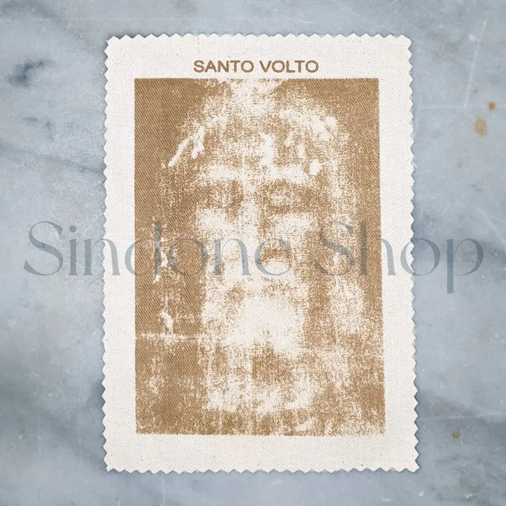 Tessuto Piccolo Santo Volto 13x17cm