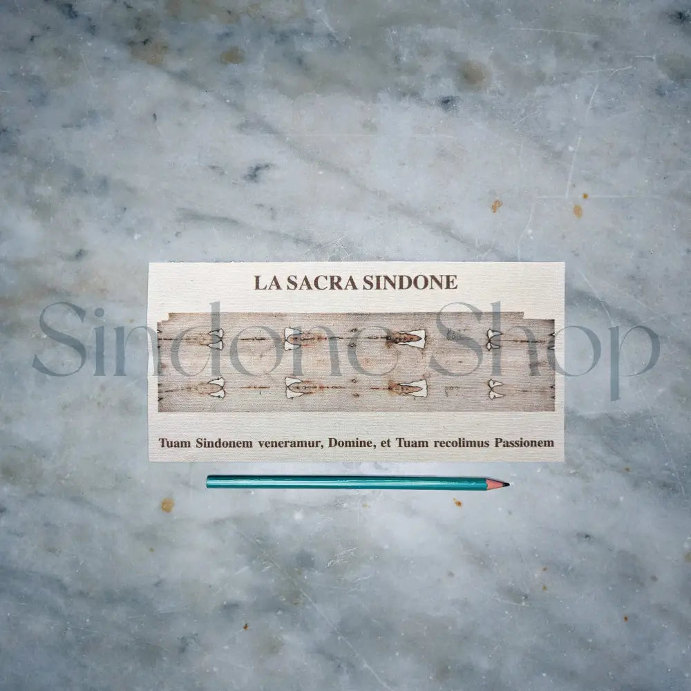 Tessuto Sindone 21,5x11cm