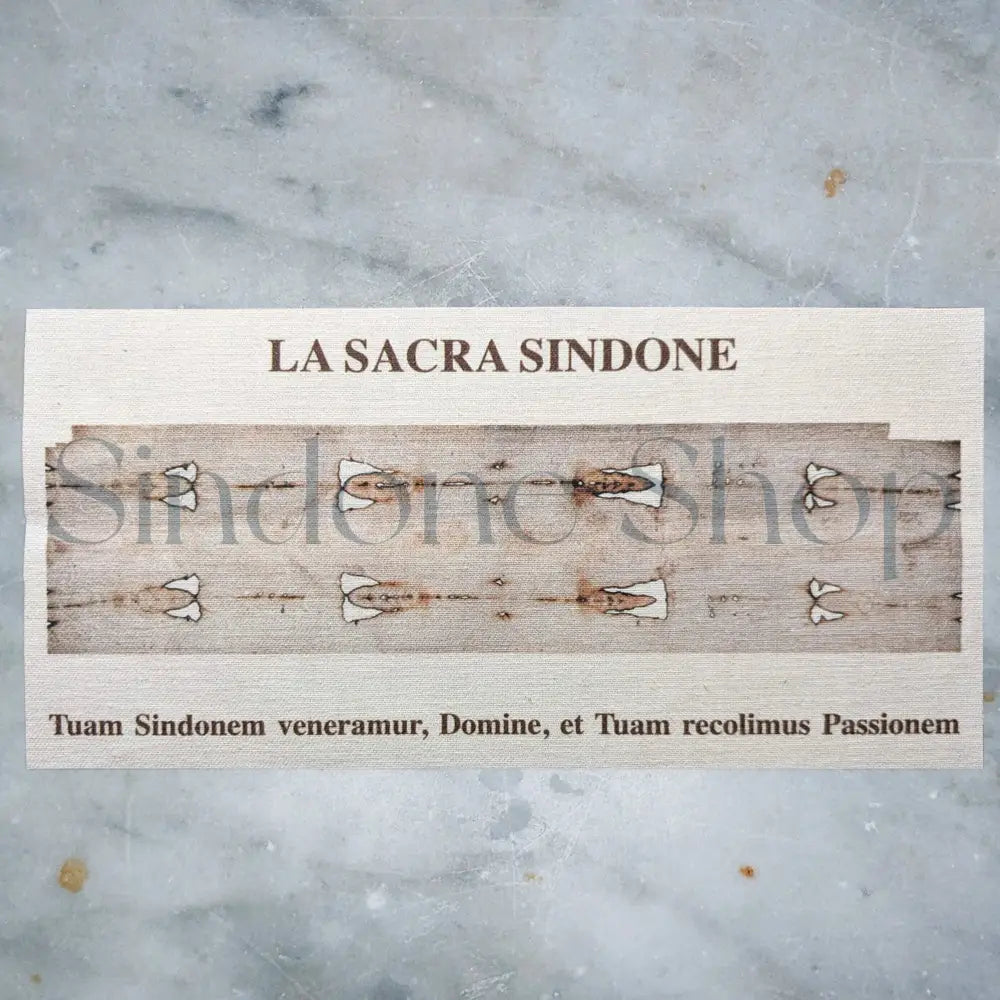 Tessuto Sindone 21,5x11cm
